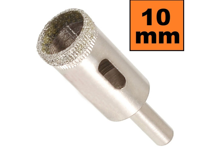 Otwornica diamentowa 10mm Wiertło do GRESU Płytek