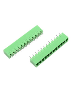 Terminal 2.54mm kostka śruboswa do PCB 12 pól